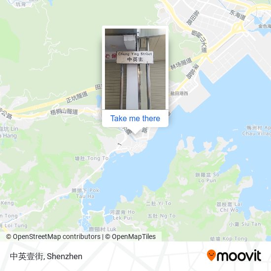 中英壹街 map