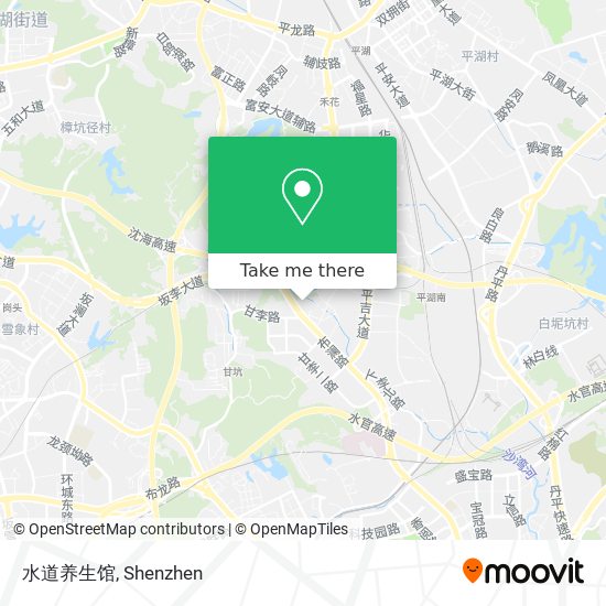 水道养生馆 map