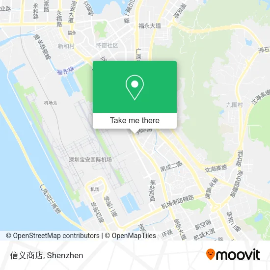 信义商店 map