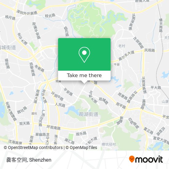 爨客空间 map