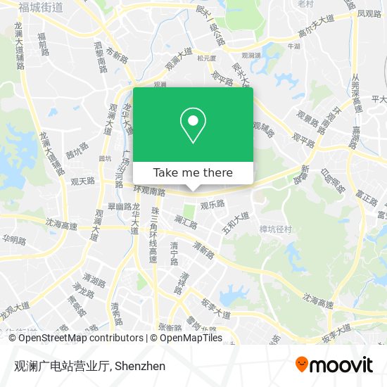 观澜广电站营业厅 map