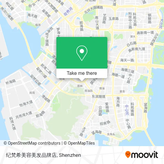 纪梵希美容美发品牌店 map