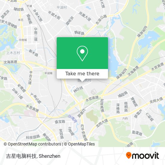 吉星电脑科技 map