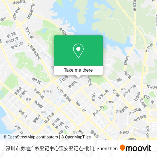 深圳市房地产权登记中心宝安登记点-北门 map
