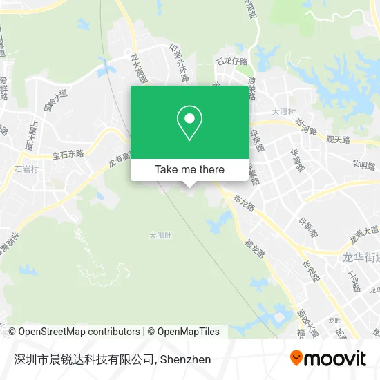深圳市晨锐达科技有限公司 map