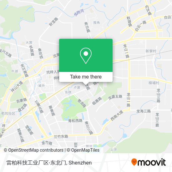 雷柏科技工业厂区-东北门 map