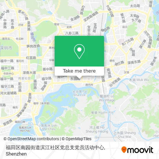 福田区南园街道滨江社区党总支党员活动中心 map