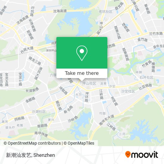 新潮汕发艺 map