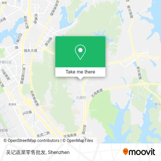 吴记蔬菜零售批发 map