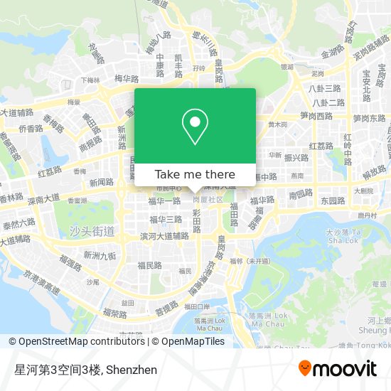 星河第3空间3楼 map