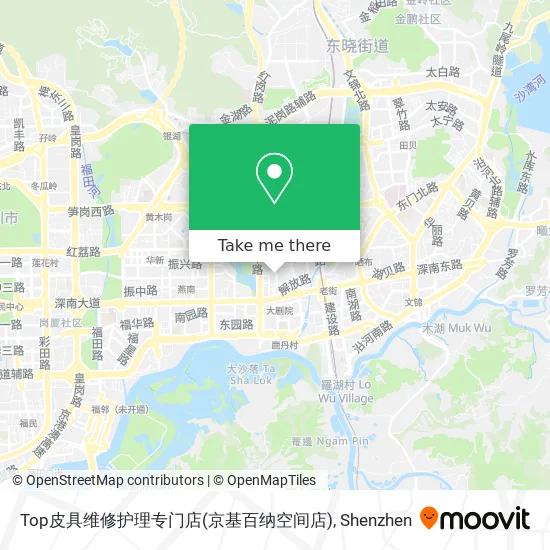 Top皮具维修护理专门店(京基百纳空间店) map