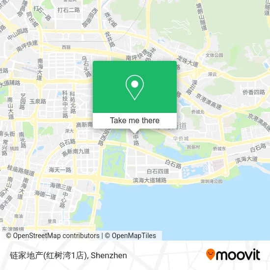 链家地产(红树湾1店) map