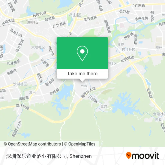 深圳保乐帝亚酒业有限公司 map