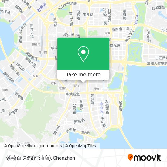 紫燕百味鸡(南油店) map