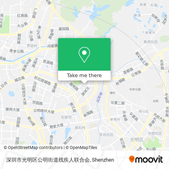 深圳市光明区公明街道残疾人联合会 map