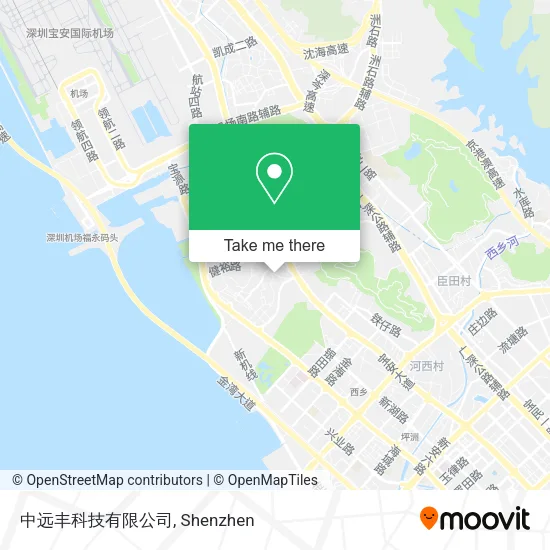 中远丰科技有限公司 map