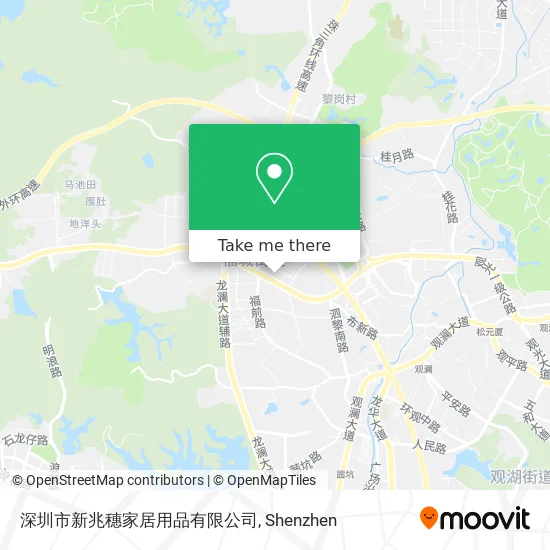 深圳市新兆穗家居用品有限公司 map