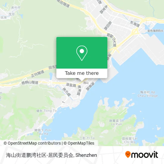 海山街道鹏湾社区-居民委员会 map