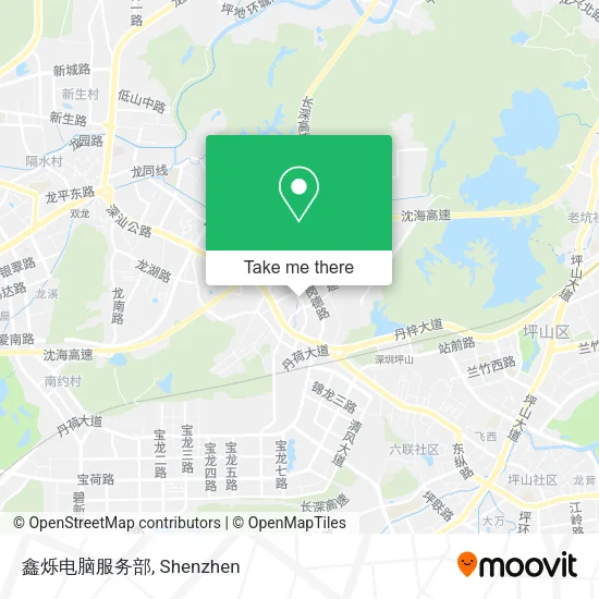 鑫烁电脑服务部 map