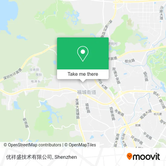 优祥盛技术有限公司 map