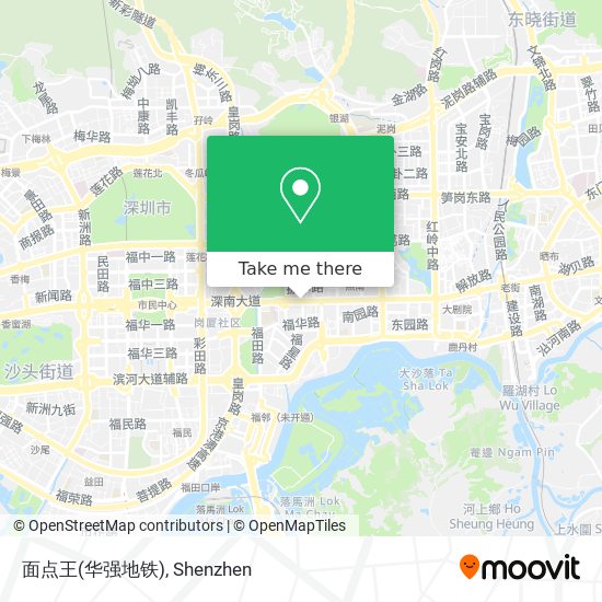 面点王(华强地铁) map