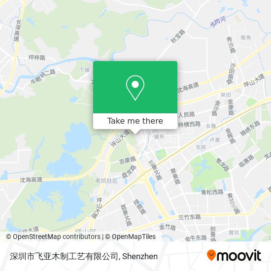 深圳市飞亚木制工艺有限公司 map
