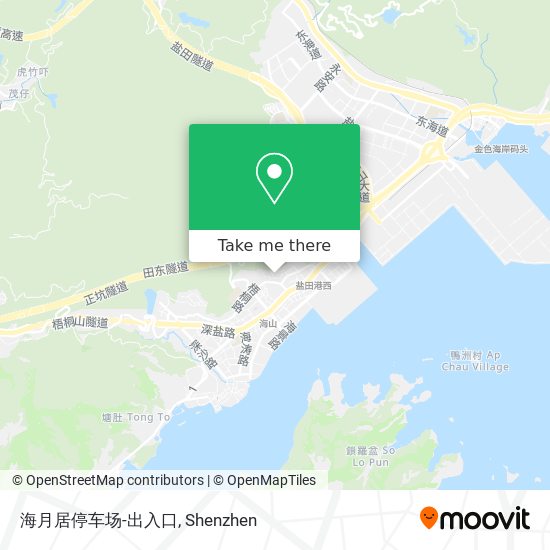 海月居停车场-出入口 map