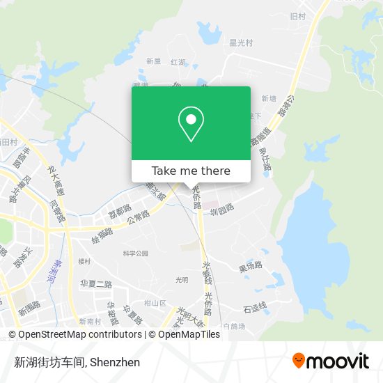 新湖街坊车间 map