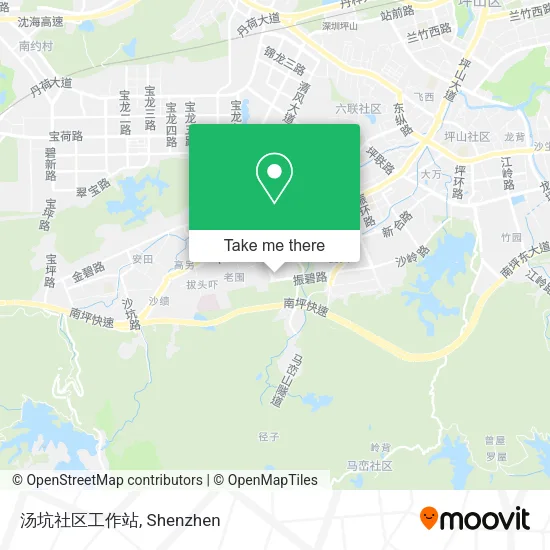 汤坑社区工作站 map