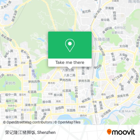 荣记隆江猪脚饭 map