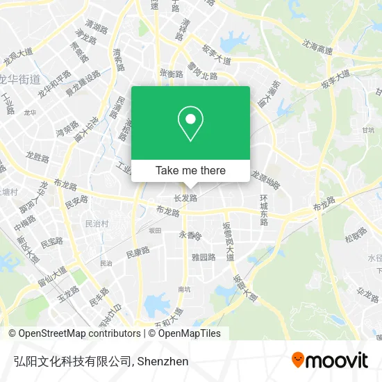 弘阳文化科技有限公司 map