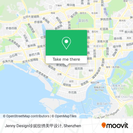 Jenny Design珍妮纹绣美甲设计 map