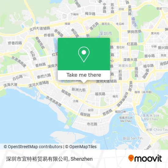 深圳市宜特裕贸易有限公司 map