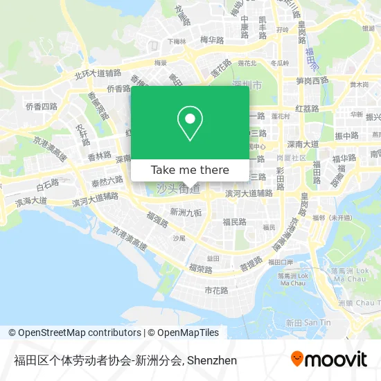 福田区个体劳动者协会-新洲分会 map