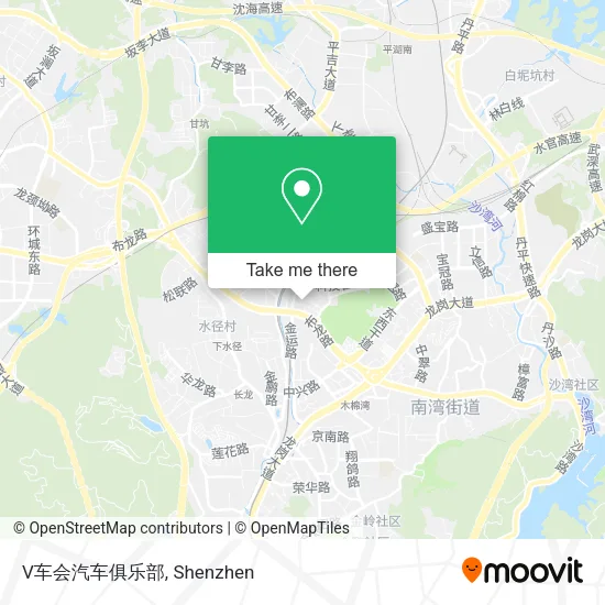 V车会汽车俱乐部 map