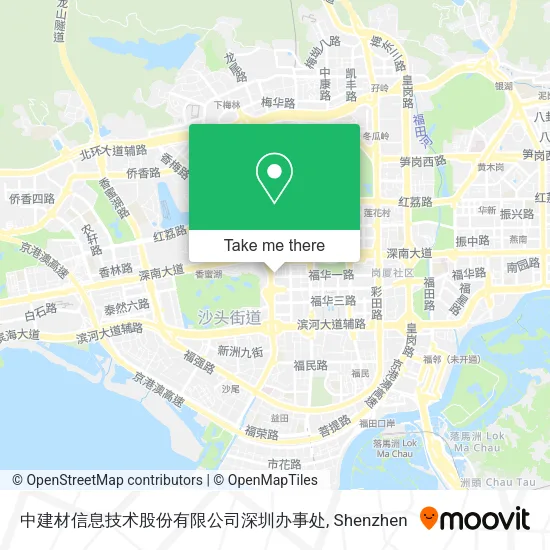 中建材信息技术股份有限公司深圳办事处 map