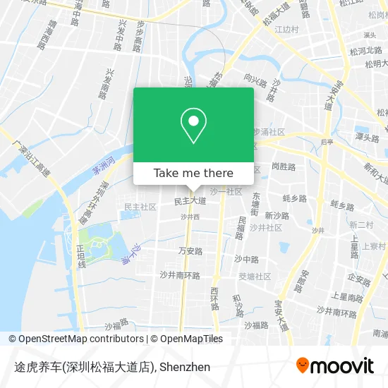 途虎养车(深圳松福大道店) map