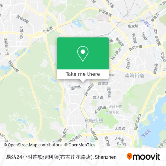 易站24小时连锁便利店(布吉莲花路店) map