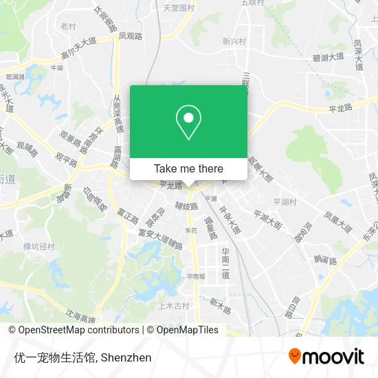 优一宠物生活馆 map