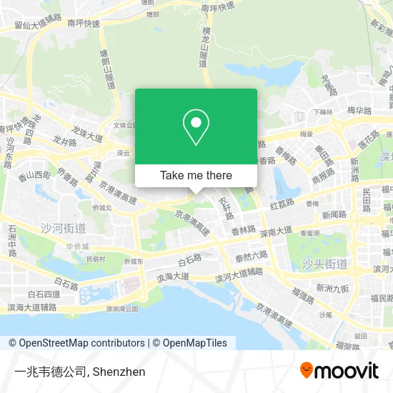 一兆韦德公司 map