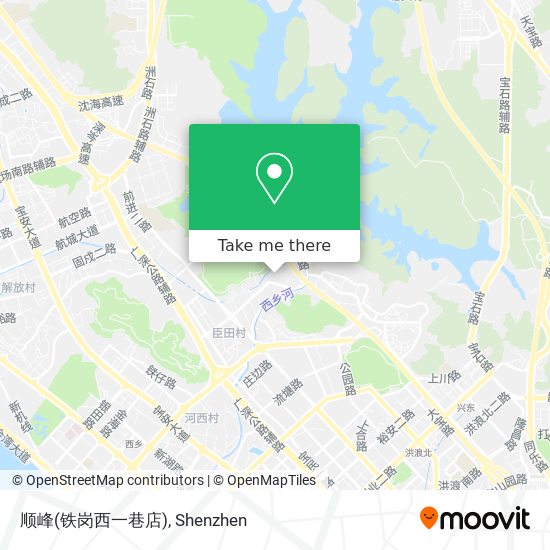 顺峰(铁岗西一巷店) map
