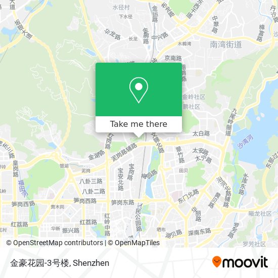 金豪花园-3号楼 map