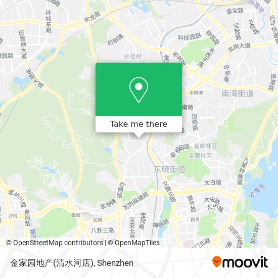 金家园地产(清水河店) map