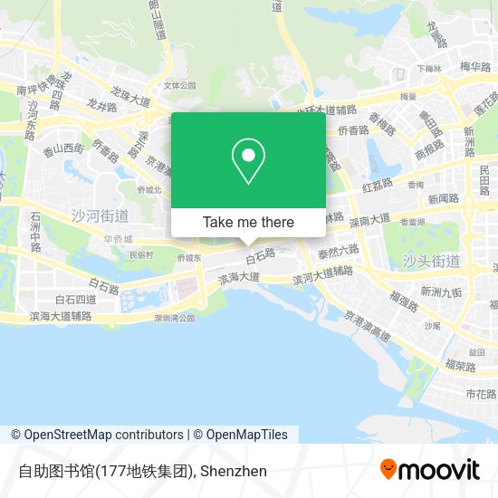 自助图书馆(177地铁集团) map