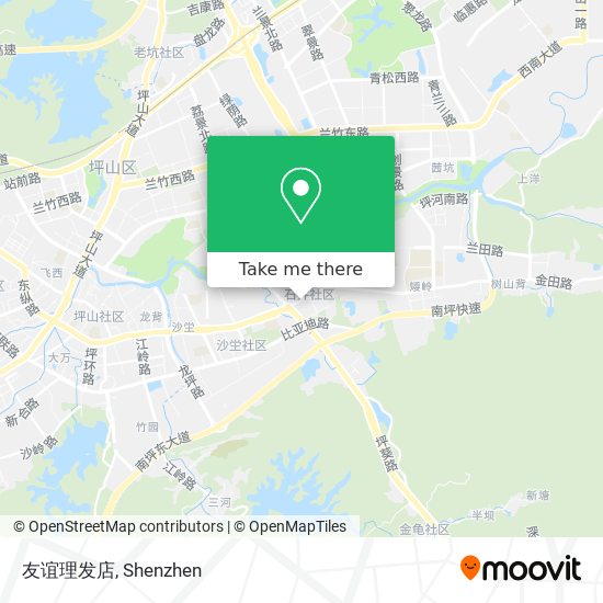 友谊理发店 map