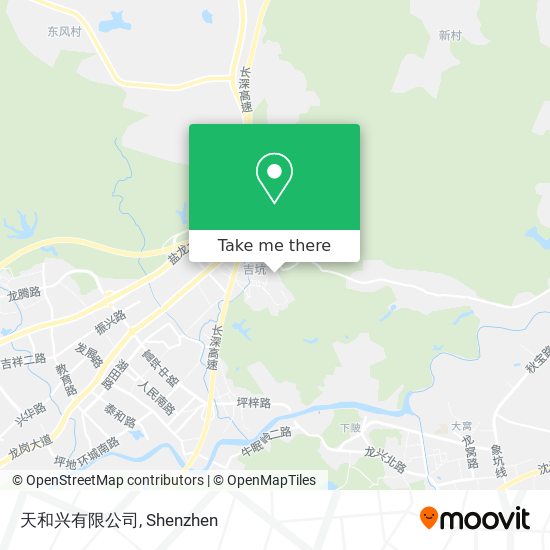 天和兴有限公司 map