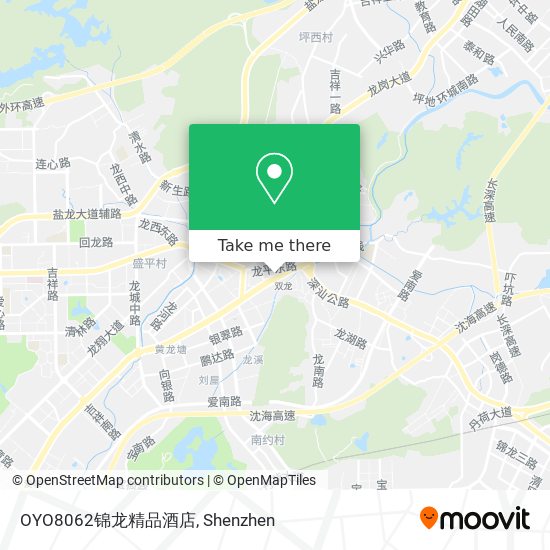 OYO8062锦龙精品酒店 map