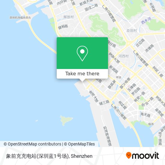 象前充充电站(深圳蓝1号场) map