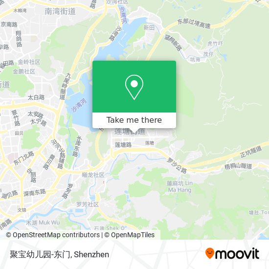 聚宝幼儿园-东门 map