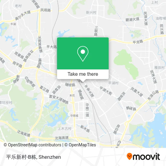 平乐新村-B栋 map